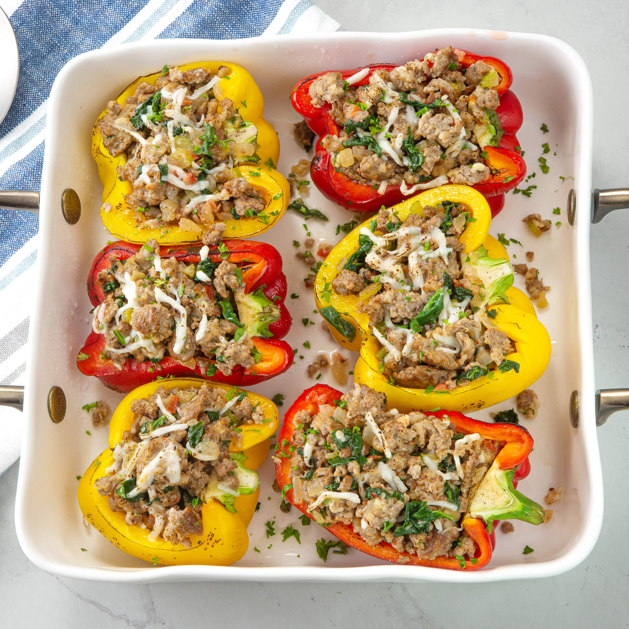 Sausage Stuffed Peppers