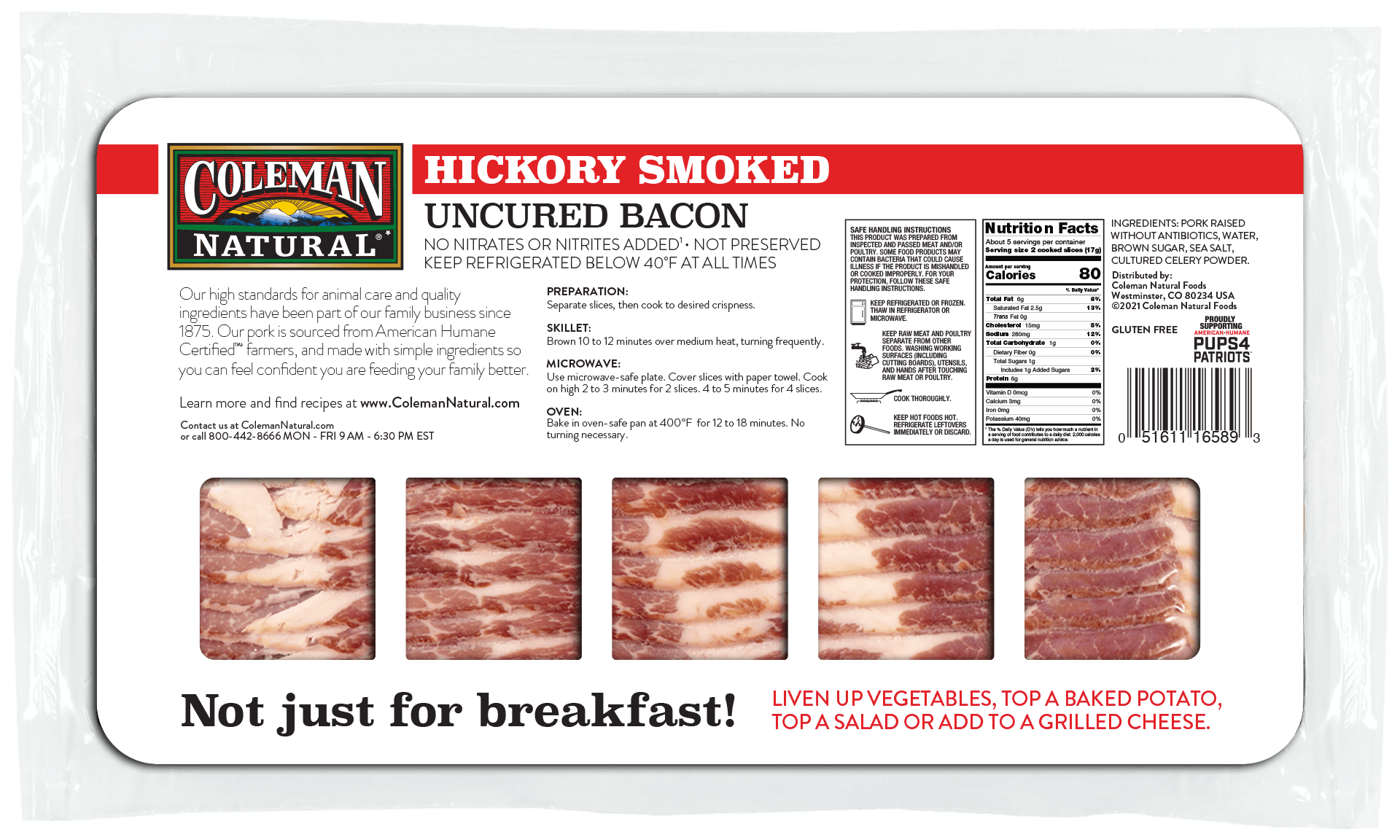 hickory bacon back