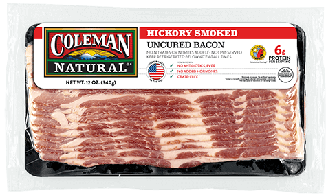 Hickory Smoked Uncured Bacon